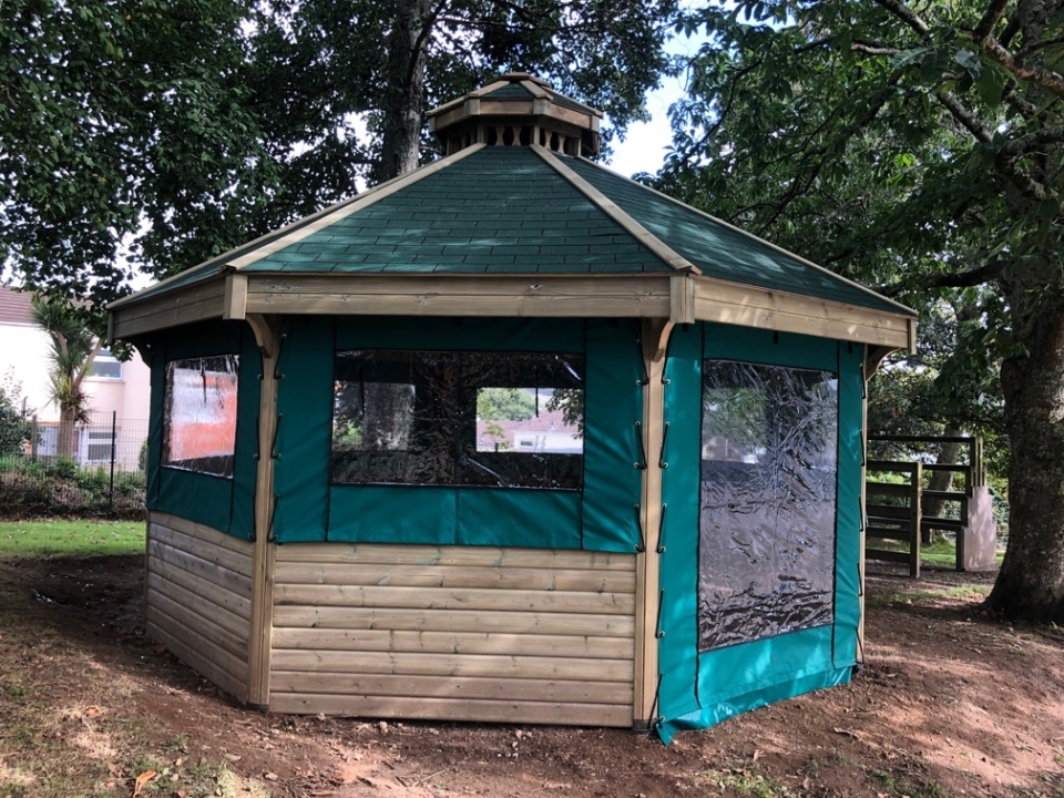 Fire Pit Shelter Outdoor Classroom The Hideout House Company